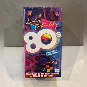 Like Totally 80's Pop Culture 1980s Trivia Card Game by Buffalo Games Brand New